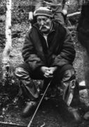 Смирнов Александр Сергеевич, в 1942–1944 командир партизанского отряда «Большевик Заполярья», на о-ве Партизанский Архив М. Г. Орешеты 