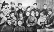 Группа командиров и политработников отрядов «Большевик Заполярья» и «Советский Мурман». Мурманск, 1943 г. Из кн.: Костры партизанские 