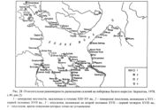 Размещение поморских селений на побережье Белого моря (по: Бернштам, 1978) Из кн.: Базарова Э. Л., Бицадзе Н. В., Окороков А. В. и др. Культура русских поморов: опыт системного исследования 