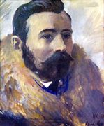Портрет В. Русанова в музее «Помор» на Шпицбергене Источник: Старков В. Ф., Красильщиков А. А., Бузин Е. Н. Музей «Помор» 