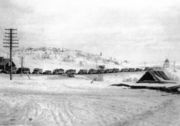 Немецкая колонна снабжения, Петсамо. 1942 г.