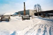 Нижний монастырь. Церковь Рождества Христова после пожара (01.12.2007) Архив ПЦД 