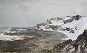 В Кандалакшском заливе, Белое море. 1896 Худ. А. Борисов. ГТГ 