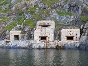 Оборонительные сооружения Вермахта в заливе. Фото 2000 г. Архив Д. Дулича 