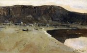 Мурманский берег. 1894 Худ. К. Коровин. ГТГ 