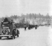 Возвращение беженцев в Петсамо. 1940 Из кн.: Turjanmeren Maa: Petsamon historia 