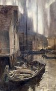 Константин Коровин. «Гаммерфест. Северное сияние». 1894—1895 гг. ГТГ 