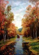 А. Щербаков. Дождливый октябрь. Х., м. 2000 г.