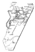 Карта православного прихода Петсамо 1920–1940 гг. Из кн.: Petsamon ja Lapin pappi. 2002 
