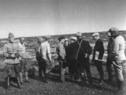 Финско-советская экспедиция по установке границы. Айновы острова, 1921 Из кн.: Turjanmeren Maa: Petsamon historia 