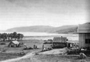 Лопарские жилища. 1930-е гг. Из кн.: Turjanmeren Maa: Petsamon historia 