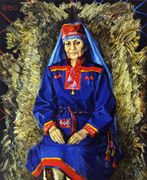 «Ираида Владимировна». Х. м. 100х120. 2001 г.