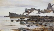 Кекурский мыс на Мурмане. 1896 Худ. А. Борисов. ГТГ 