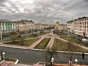 Центр поселка. Нач. XXI в. Фото М. Борисенко 