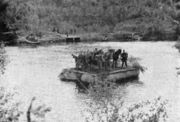 Переправа войск Вермахта через реку. 1941 Архив Д. Дулича 
