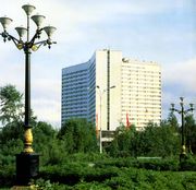 Гостиница в 1980-е гг. Фото Л. Белозеровой 