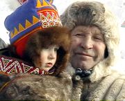 Дед и внук Фото В. Кузнецова 