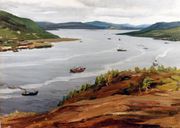 Герасимов Г. А. «Кольский залив». Х., м. МОХМ 