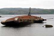 Б-94 на отмели в губе Ура. 2007 Фото И. Курганова