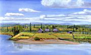Моя родина Куклино Художник С. Локко. Источник: russkij-sever.livejournal.com 