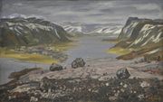 В. Н. Бубенцов «У моря Баренца». 1987. Х., м.