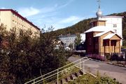 Часовня в Видяево. 2001 Фото Г. Мохир 