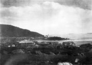 Старая Кандалакша, вид на церковь Рождества Богородицы. Фото 1911 г. Из фондов МОКМ 